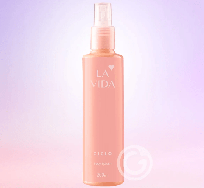 La Vida Ciclo Cosméticos Body Splash Feminino 200ml